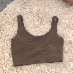 Brown Pacsun Crop-Top tank!